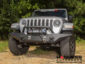 Jeep Gladiator Spartan Bumper w/ Standard Ends & Overrider - Front